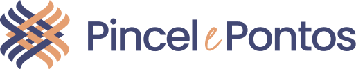pincel e puntos logo