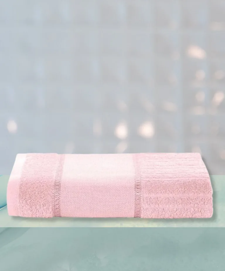 Toalha de Lavabo Dohler Firenze III 30X45 cm Rosa