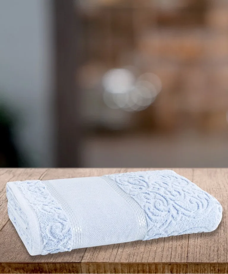 Toalha de Lavabo Melina II 33X50 cm para Bordar Ponto Cruz Karsten