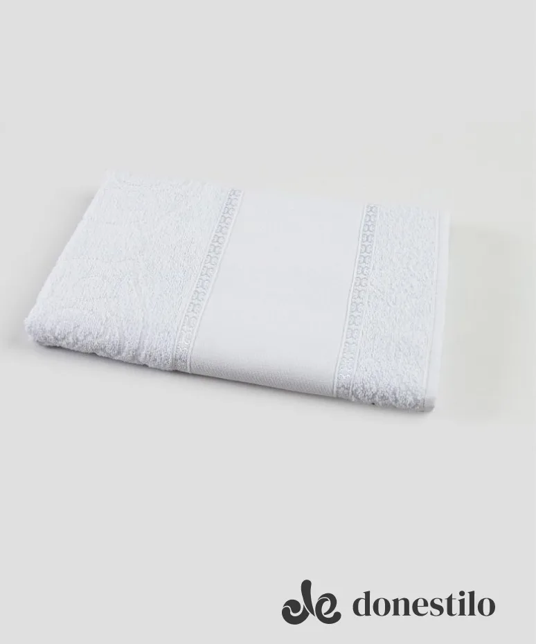 Toalha de Rosto Jacquard Decorarte 48X80 cm para Pintar e Bordar Valletex